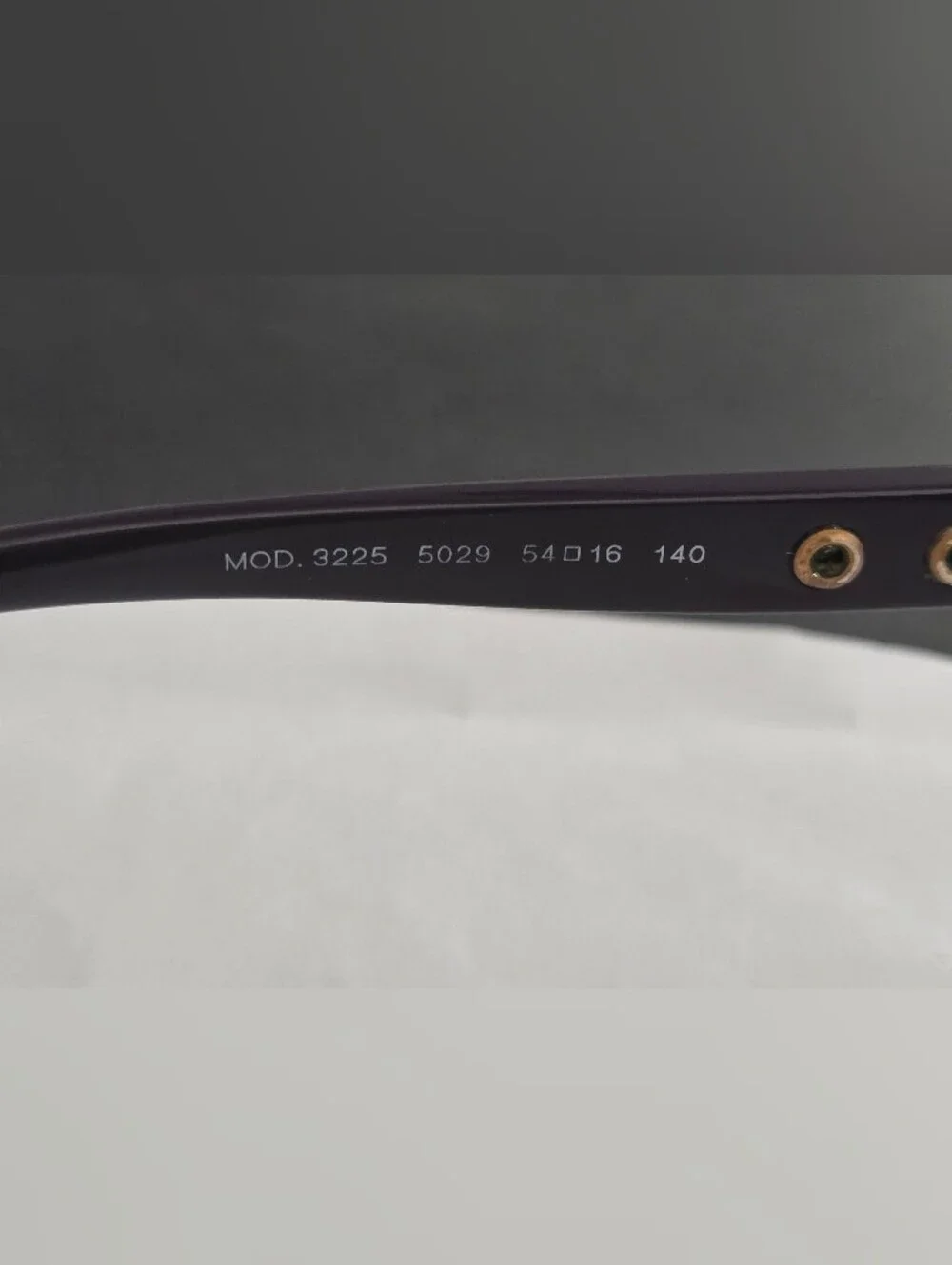 Versace VE3225 5029 Women’s Eyeglasses Transparent Violet 54-16-140 Made Italy